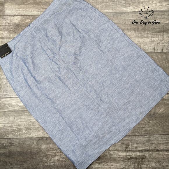 Banana Republic Lined Midi Skirt Size 14 - Picture 5 of 5